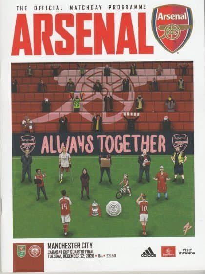 Arsenal v Manchester City  22-Dec-2020