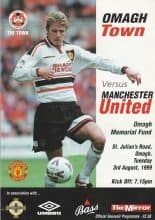 Omagh Town v Manchester United 03-Aug-1999