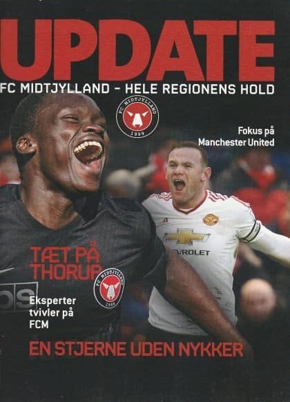 FC Midtjylland v Manchester United  18-Feb-2016