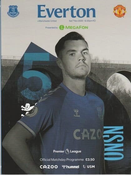 Everton v Manchester United 07-Nov-2020