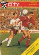 Bristol City v Middlesbrough  29-Dec-1990
