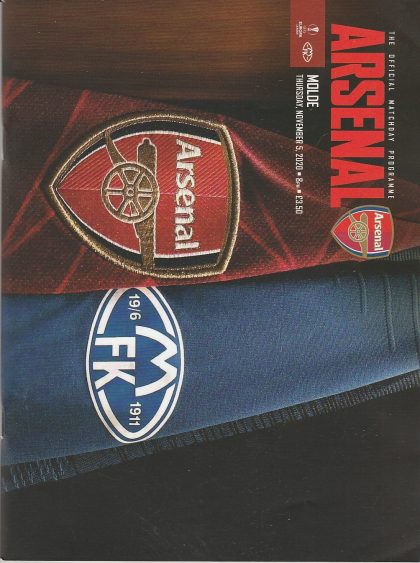 Arsenal v Molde  05-Nov-2020