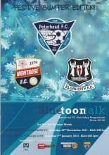 Peterhead v Montrose 26-Dec-2011