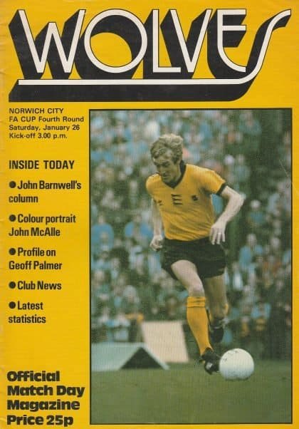 Wolverhampton Wanderers v Norwich City   26-Jan-1980