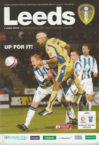Leeds United v Leyton Orient  24-Nov-2009