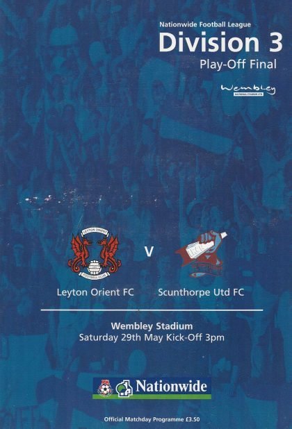 Leyton Orient v Scunthorpe United 29-May-1999