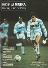 Racing Club Paris v Paris St Germain   14-Mar-1987