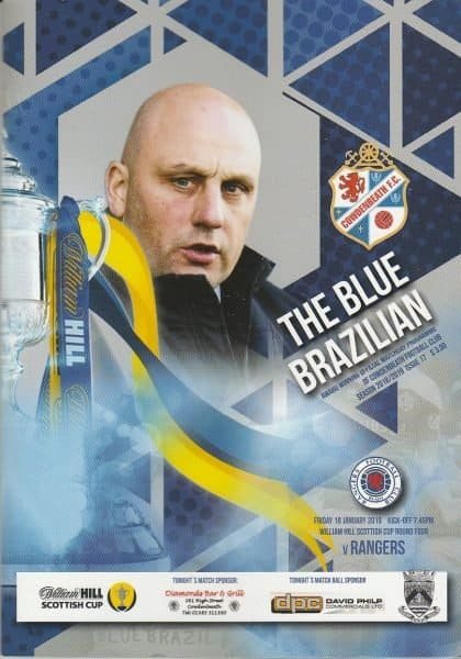 Cowdenbeath v Glasgow Rangers 18-Jan-2019