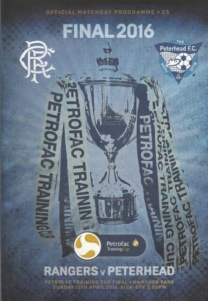 Glasgow Rangers v Peterhead  10-Apr-2016