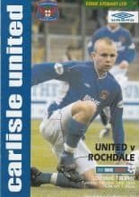Carlisle United v Rochdale 14-Oct-2003