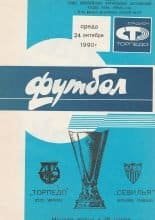 Torpedo Moscow v Sevilla   24-Oct-1990