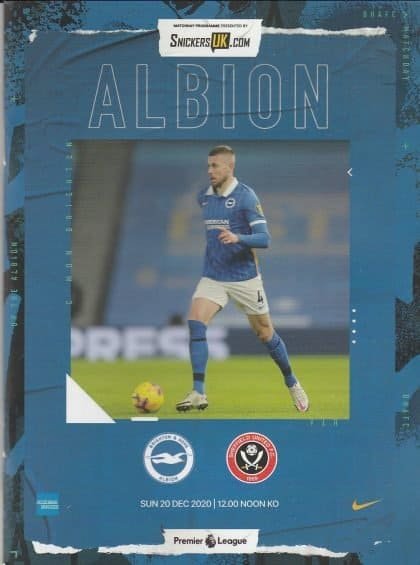 Brighton & Hove Albion v Sheffield United 20-Dec-2020