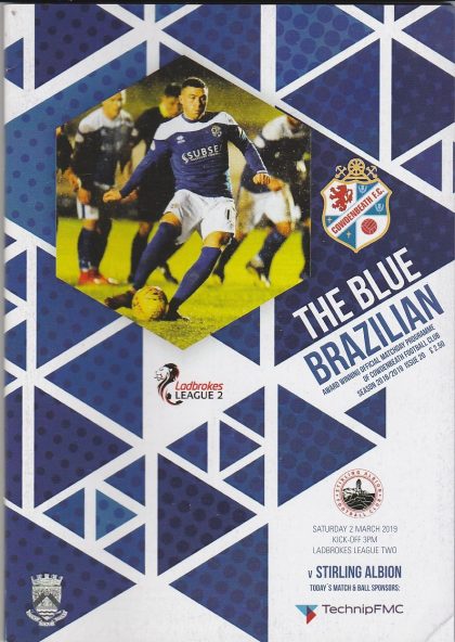 Cowdenbeath v Stirling Albion 02-Mar-2019