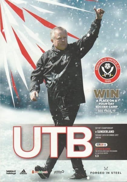 Sheffield United v Sunderland 26-Dec-2017