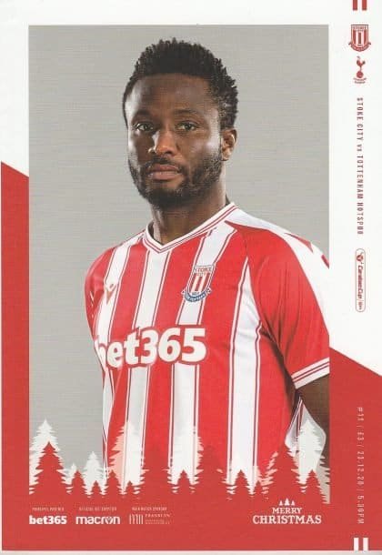 Stoke City v Tottenham Hotspur  23-Dec-2020