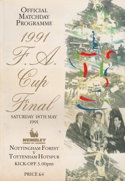 Nottingham Forest v Tottenham Hotspur 18-May-1991