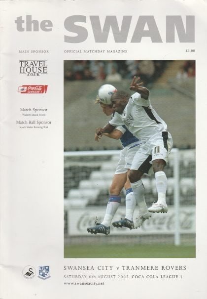 Swansea City v Tranmere Rovers 06-Aug-2005