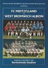 FC Midtjylland v West Bromwich Albion  27-Jul-2004