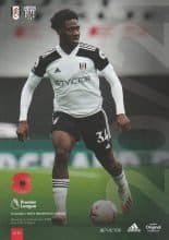 Fulham v West Bromwich Albion 02-Nov-2020