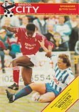Bristol City v Wolverhampton Wanderers  23-Mar-1991