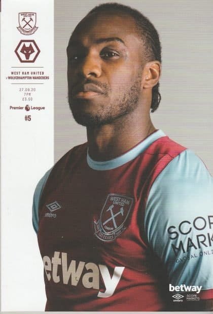West Ham United v Wolverhampton Wanderers 27-Sept-2020