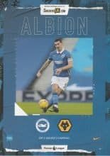 Brighton & Hove Albion v Wolverhampton Wanderers 02-Jan-2021