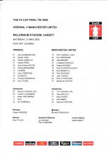 Arsenal v Manchester United 21-May-2005