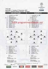 VFB Stuttgart v Glasgow Rangers 27-Nov-2007