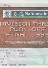 Leyton Orient v Scunthorpe United 29-May-1999