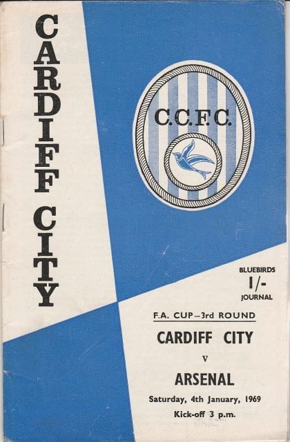 Cardiff City v Arsenal 04-Jan-1969