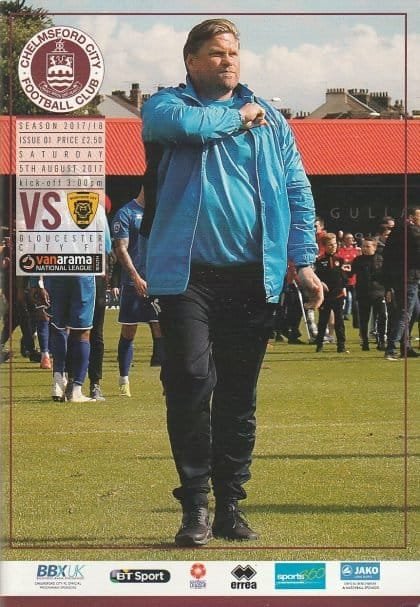 Chelmsford City v Gloucester City  05-Aug-2017