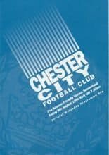 Chester City v Sunderland  09-Aug-1996