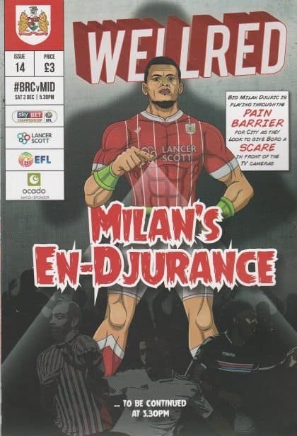 Bristol City v Middlesbrough 02-Dec-2017