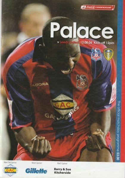 Crystal Palace v Leeds United 13-Aug-2006