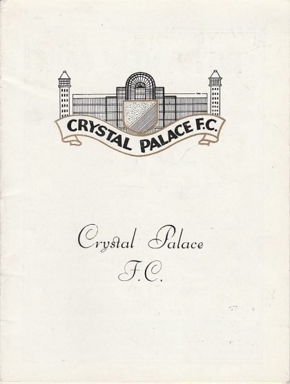 Crystal Palace v Aberdeen  17-May-1966
