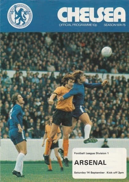 Chelsea v Arsenal 14-Sep-1974