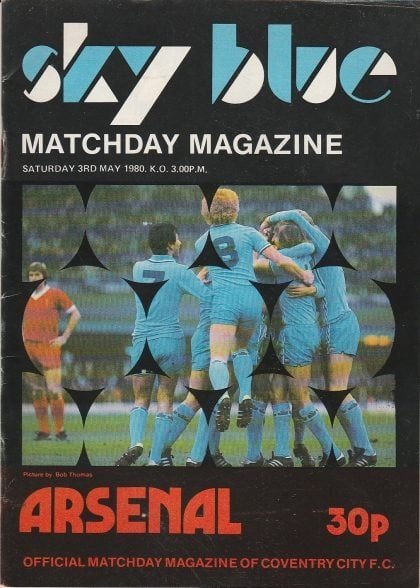 Coventry City v Arsenal 03-May-1980