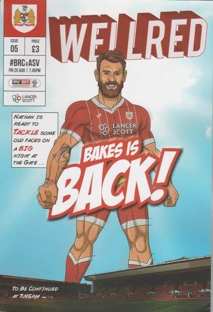 Bristol City v Aston Villa  25-Aug-2017