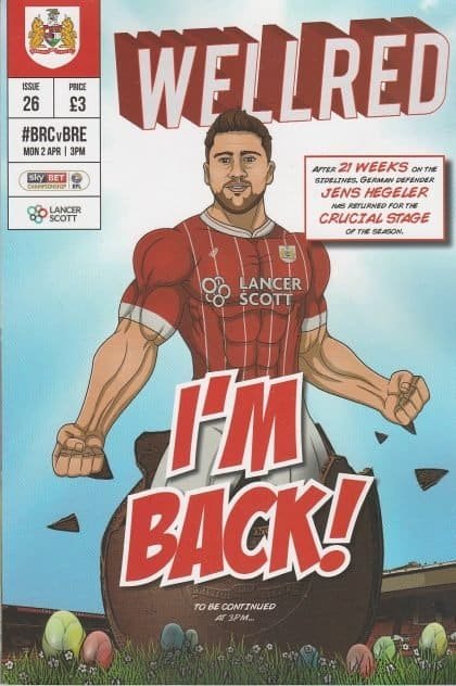 Bristol City v Brentford 02-Apr-2018