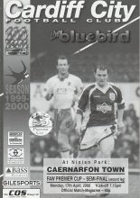 Cardiff City v Caernarfon Town 17-Apr-2000