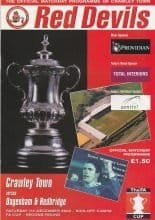 Crawley Town v Dagenham & Redbridge   07-Dec-2002