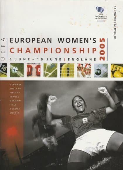 European Women's Championship 2005 Tournament programme