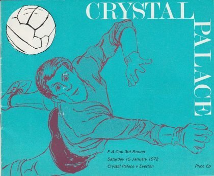 Crystal Palace v Everton 15-Jan-1972
