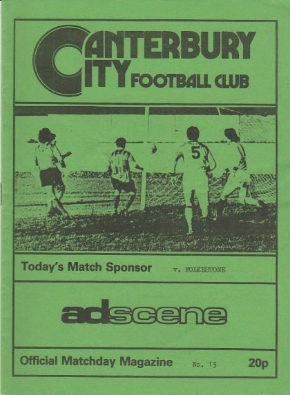 Canterbury City v Folkestone  09-Dec-1986