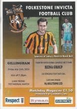 Folkestone Invicta v Gillingham 11-Jul-2014