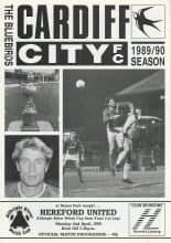 Cardiff City v Hereford United 02-Apr-1990