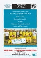 Hutton Cranswick United v Hull City 15-Jul-2010