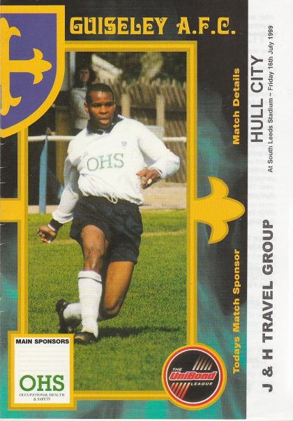 Guiseley v Hull City 16-Jul-1999