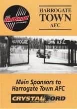 Harrogate Town v Hull City 22-Jul-1995