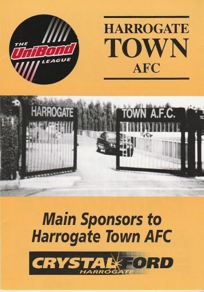 Harrogate Town v Hull City 22-Jul-1995